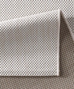 Outdoor Teppich - Elara Creme - close up, thumbnail