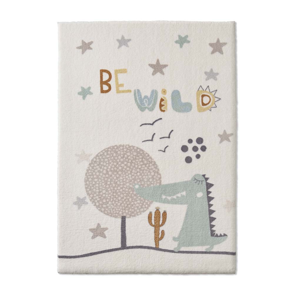 Kinderzimmerteppich - Be wild Dino Creme/Multi - overzicht Kinderzimmerteppich - Be wild Dino Creme/Multi - overzicht