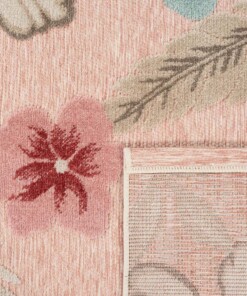 Outdoor Teppich Blumen - Yara Rosa - close up, thumbnail