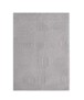 Flauschiger Teppich - Fuzz Waves Grau - overzicht, thumbnail