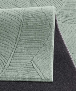 Flauschiger Teppich - Fuzz Leaf Grün - close up, thumbnail Flauschiger Teppich - Fuzz Leaf Grün - close up, thumbnail