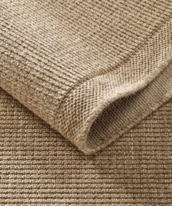 Outdoor Teppich Jute Optik - Elara Beige - close up, thumbnail