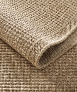 Outdoor Teppich Jute Optik - Elara Natur - close up, thumbnail