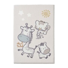 Kinderzimmerteppich - Jungle Creme/Multi - overzicht, thumbnail