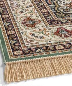 Perser Teppiche - Regal Ariadne Grün - close up, thumbnail Perser Teppiche - Regal Ariadne Grün - close up, thumbnail