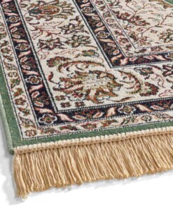 Perser Läufer - Regal Victor Grün - close up, thumbnail