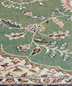 Perser Läufer - Regal Victor Grün - close up, thumbnail