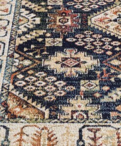 Orient Teppiche - Regal Leander Dunkelblau - close up, thumbnail