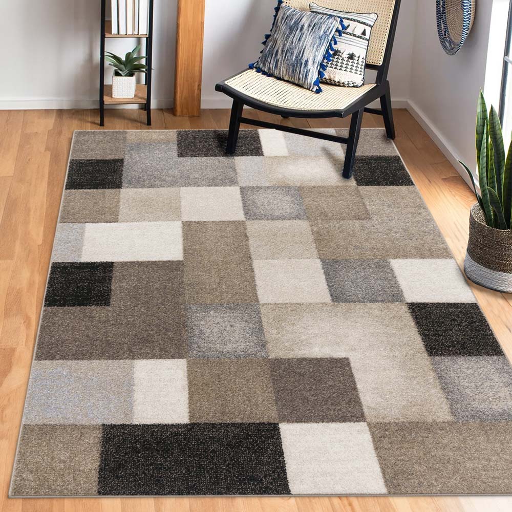 Teppiche Modern - Urban Beige - sfeer Teppiche Modern - Urban Beige - sfeer