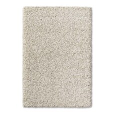 Hochflor Teppich Quadratisch - Shaggy Prime Creme - overzicht, thumbnail