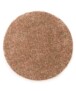 Hochflor Teppich Rund - Blend Rosa/Beige - overzicht, thumbnail