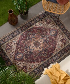 Outdoor Teppich Vintage - Valenca Brio Rot