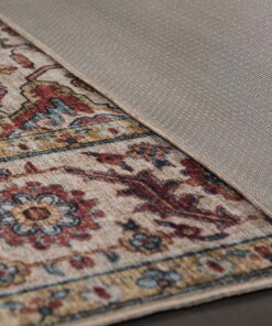 Outdoor Teppich Vintage - Valenca Brio Rot/Dunkelblau