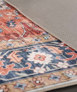 Outdoor Teppich Vintage - Valenca Fino Grün/Blau