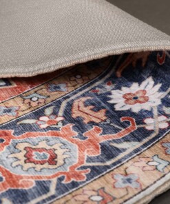 Outdoor Teppich Vintage Rund - Valenca Fino Grün/Blau Outdoor Teppich Vintage Rund - Valenca Fino Grün/Blau