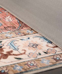 Outdoor Teppich Vintage - Valenca Fino Grün/Rot