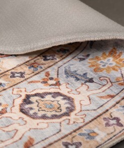 Outdoor Teppich Vintage Rund - Valenca Fino Terrakotta