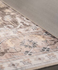 Outdoor Teppich Quadratisch Vintage - Valenca Fino Hellgrau/Beige Outdoor Teppich Quadratisch Vintage - Valenca Fino Hellgrau/Beige