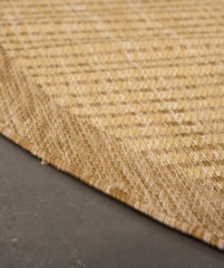 Outdoor Teppiche Rund - Coastal Beige - close up, thumbnail