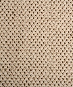 Teppich Rund Kurzflor - Loom Creme - close up, thumbnail Teppich Rund Kurzflor - Loom Creme - close up, thumbnail