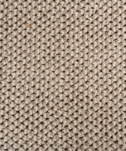 Teppich Rund Kurzflor - Loom Silber - close up, thumbnail