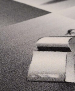 Kinderteppiche - Joy Fußball Grau - close up, thumbnail