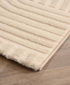 Teppich Skandinavisch - Serene Vidda Creme - close up, thumbnail Teppich Skandinavisch - Serene Vidda Creme - close up, thumbnail