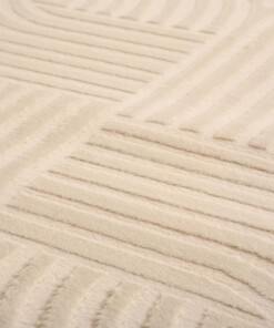 Teppich Skandinavisch - Serene Vidda Creme - close up, thumbnail Teppich Skandinavisch - Serene Vidda Creme - close up, thumbnail