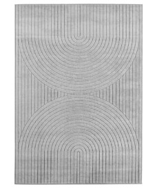 Outdoor-Teppich Skandinavischer - Naara Soli Grau - overzicht, thumbnail