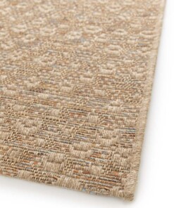 Outdoor Teppich Kariert - Corde Trellis Natur/Sonnenuntergang Outdoor Teppich Kariert - Corde Trellis Natur/Sonnenuntergang