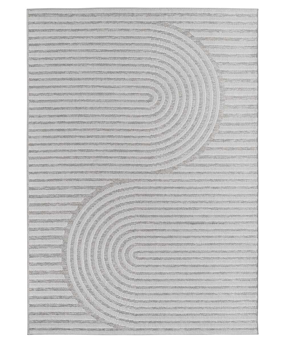 Outdoor-Teppich - Mira Curve Grau - overzicht Outdoor-Teppich - Mira Curve Grau - overzicht