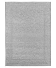 Outdoor Teppich - Mira Frame Grau - overzicht, thumbnail