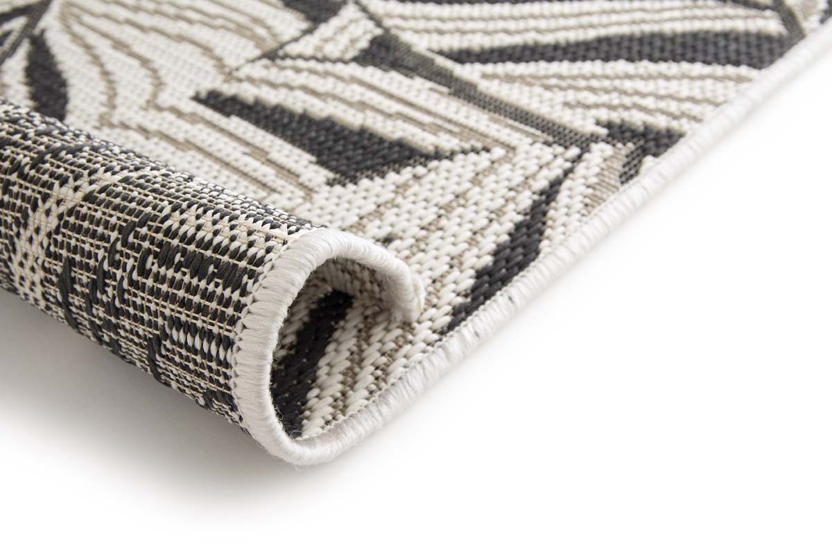 Outdoor Teppich Palmenblätter - Verdance Canopy Schwarz Outdoor Teppich Palmenblätter - Verdance Canopy Schwarz