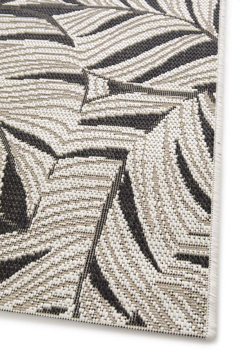 Outdoor Teppich Palmenblätter - Verdance Canopy Schwarz Outdoor Teppich Palmenblätter - Verdance Canopy Schwarz