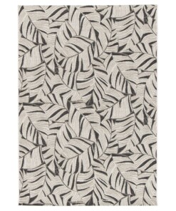 Outdoor Teppich Palmenblätter - Verdance Canopy Schwarz - overzicht