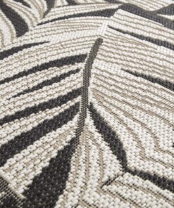 Outdoor Teppich Palmenblätter - Verdance Canopy Schwarz