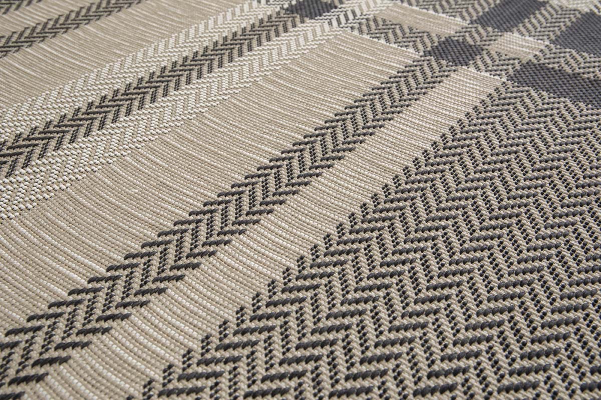 Outdoor Teppich - Verdance Provence Schwarz Outdoor Teppich - Verdance Provence Schwarz