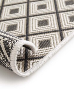 Outdoor Teppich Kariert - Verdance Trellis Grau