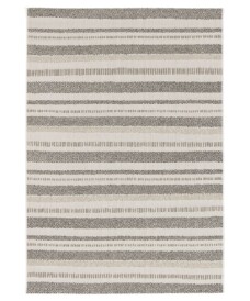 Outdoor Teppich Gestreift - Verdance Cadence Weiß/Schwarz - overzicht, thumbnail