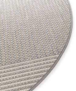 Outdoor Teppich Rund - Verdance Axis Grau