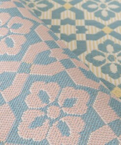 Outdoor Teppich - Bubbly Tulip türkis Outdoor Teppich - Bubbly Tulip türkis