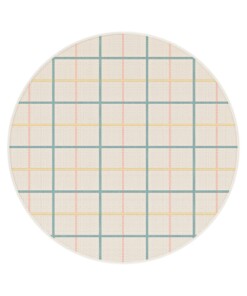 Outdoor Teppich Rund - Bubbly Picknick multi - overzicht