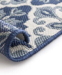 Outdoor Teppich - Bubbly Delft Blau