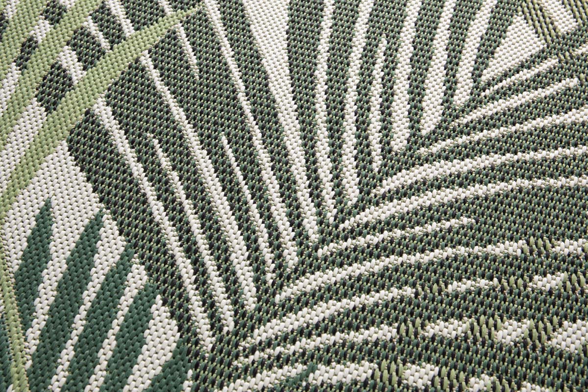 Outdoor Teppich Palmenblätter grün - Verdant Palm Outdoor Teppich Palmenblätter grün - Verdant Palm
