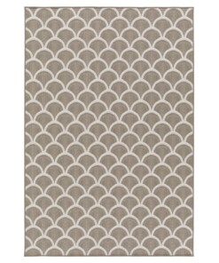 Outdoor Teppich - Earth Scale braun - overzicht