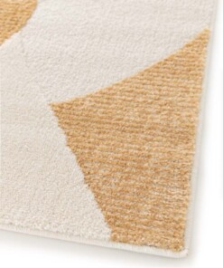 Designer Teppich - Forme Pierre Aprikose