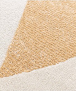 Designer Teppich - Forme Pierre Aprikose
