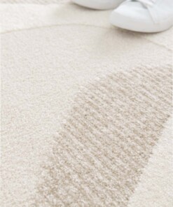 Designer Teppich - Forme Pierre Beige