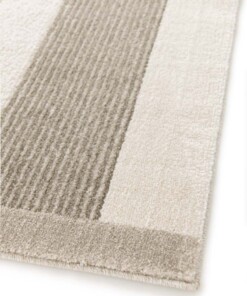 Japandi Teppich - Forme Courbe Beige