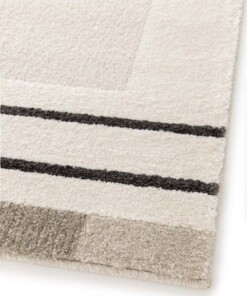 Japandi Teppich - Forme Courbe Anthrazit